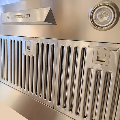 XO APPLIANCE XOIL4819KSE 48" 1000 CFM Insert Hood Liner in Stainless Steel - XOIL4819KSE