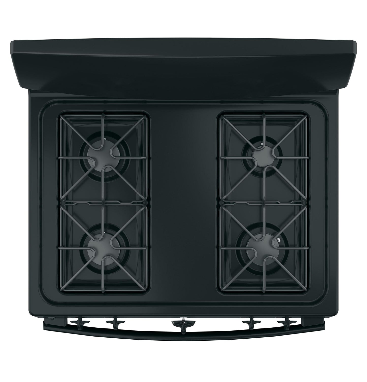 GE APPLIANCES GE 30" Free-Standing Front Control Gas Range Black - JGBS10DEMBB