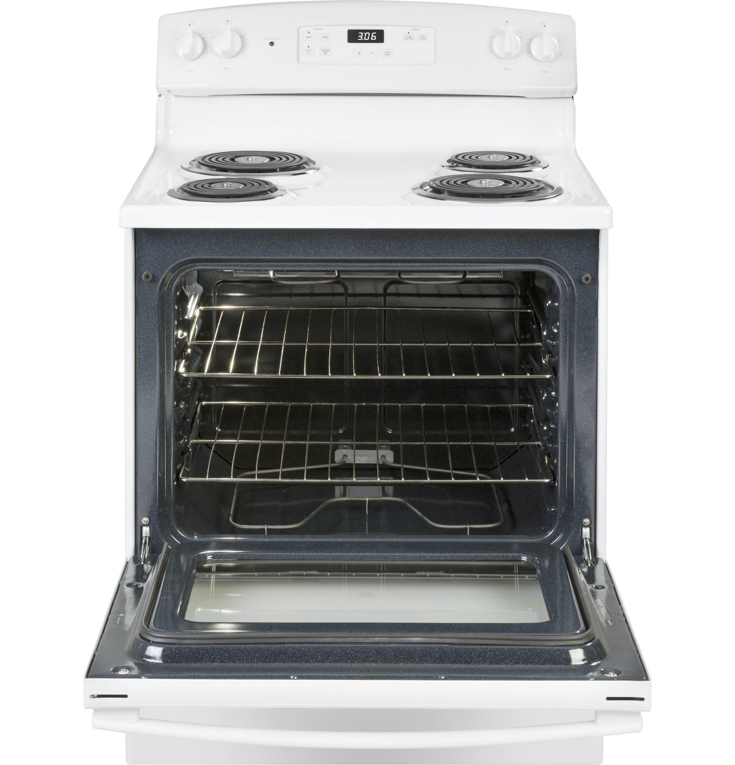 GE APPLIANCES GE 30" Free-Standing Electric Range White - JBS360DMWW