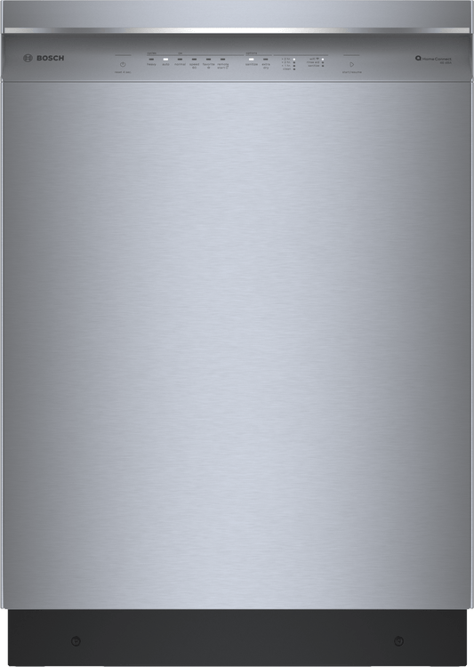 BOSCH SHE53CE5N 300 Series, built-under dishwasher, 24'', Brushed steel anti-fingerprint in Stainless Steel - SHE53CE5N