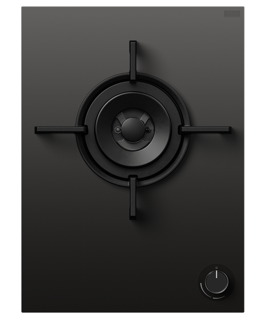 FISHER & PAYKEL CG151DLPGB5 15" Series 9 1 Burner Gas Cooktop Black - CG151DLPGB5