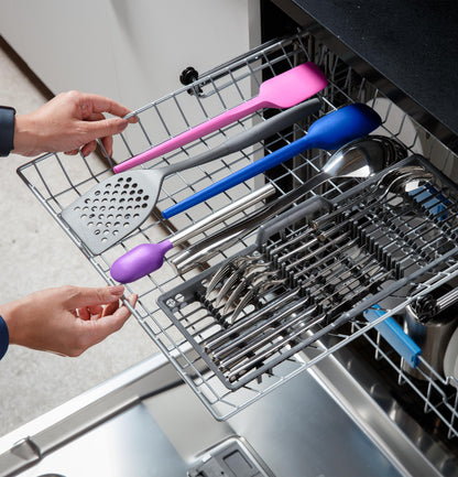 GE APPLIANCES PDT715SYVFS GE Profile™ ENERGY STAR® Fingerprint Resistant Top Control Stainless Interior Dishwasher with Microban™ Antimicrobial Technology in Stainless Steel - PDT715SYVFS