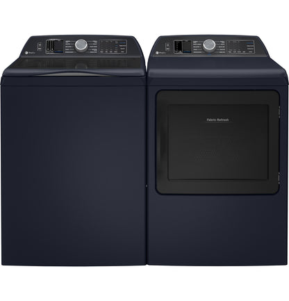 GE APPLIANCES PTW805BPWRS GE Profile™ ENERGY STAR® 5.3 cu. ft. Capacity Washer with Smarter Wash Technology and Adaptive SmartDispense Blue - PTW805BPWRS