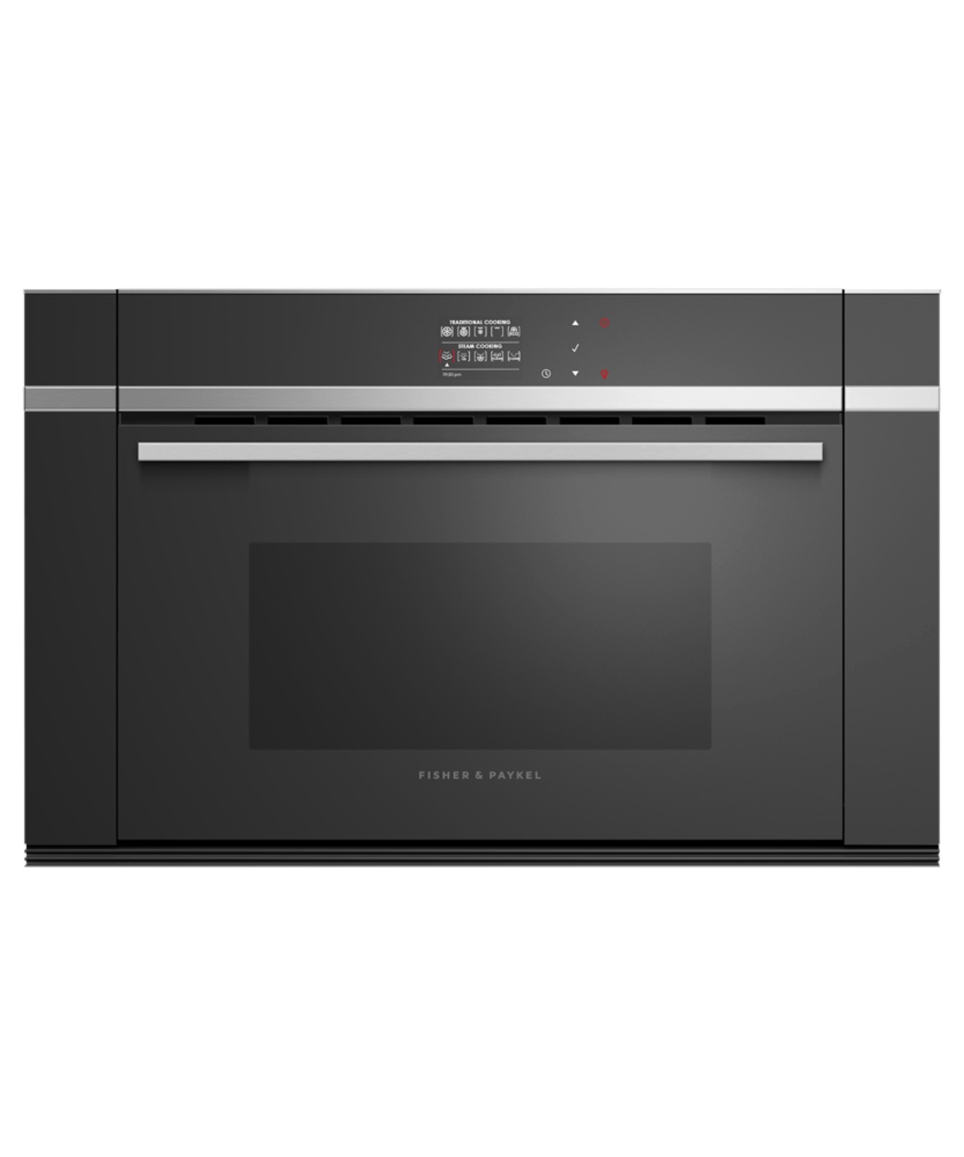 FISHER & PAYKEL OS24NDB1 24" Series 9 Contemporary Compact Combi-Steam Oven in Stainless Steel - OS24NDB1