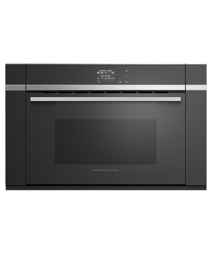 FISHER & PAYKEL OS24NDB1 24" Series 9 Contemporary Compact Combi-Steam Oven in Stainless Steel - OS24NDB1