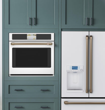 CAFE CTS90DP4NW2 CAFé Professional Series 30" Smart Built-In Convection Single Wall Oven White - CTS90DP4NW2