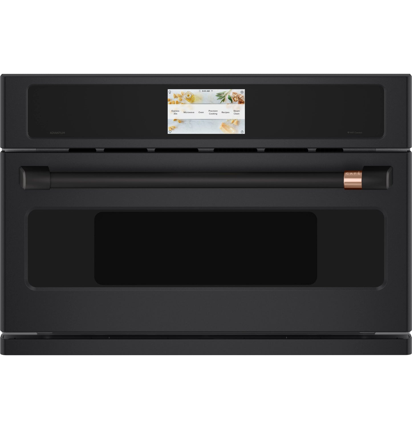 CAFE 30" Custom Speed Cook Oven with 120V Advantium Technology Black - CSB913P3VD1