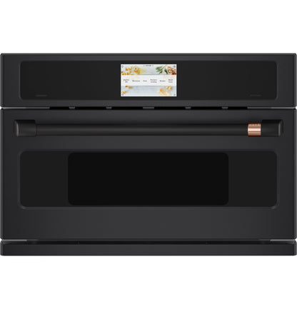 CAFE 30" Custom Speed Cook Oven with 120V Advantium Technology Black - CSB913P3VD1