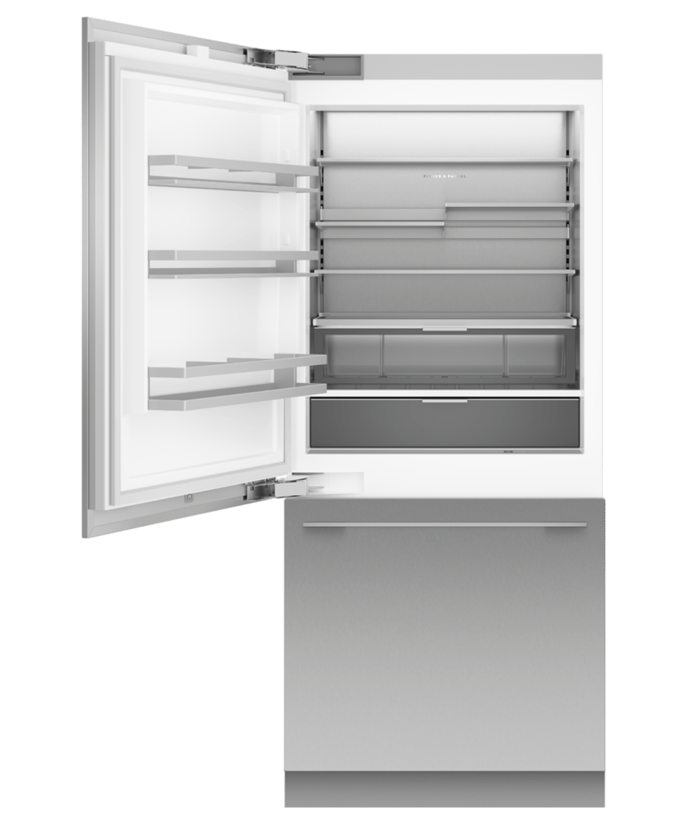 FISHER & PAYKEL RS3684WLUVE1 36" Series 11 Integrated Refrigerator Freezer Custom Panel Ready - RS3684WLUVE1