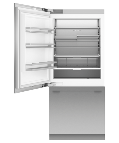 FISHER & PAYKEL RS3684WLUVE1 36" Series 11 Integrated Refrigerator Freezer Custom Panel Ready - RS3684WLUVE1