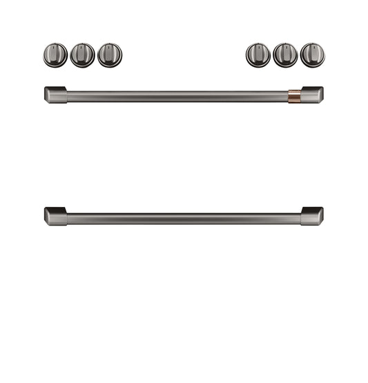 CAFE CXFCGHKPMBT CAFé Front Control Gas Knobs and Handles - Brushed Black - CXFCGHKPMBT