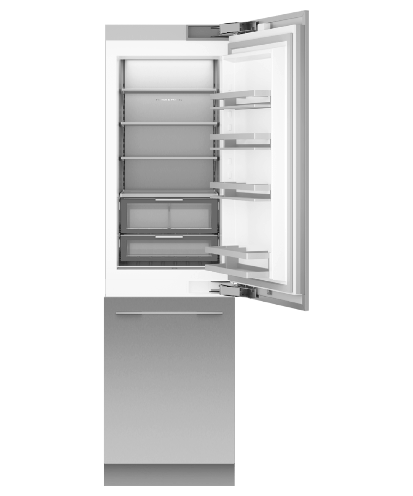 FISHER & PAYKEL RS2484WRUE1 24" Series 11 Integrated Refrigerator Freezer Custom Panel Ready - RS2484WRUE1