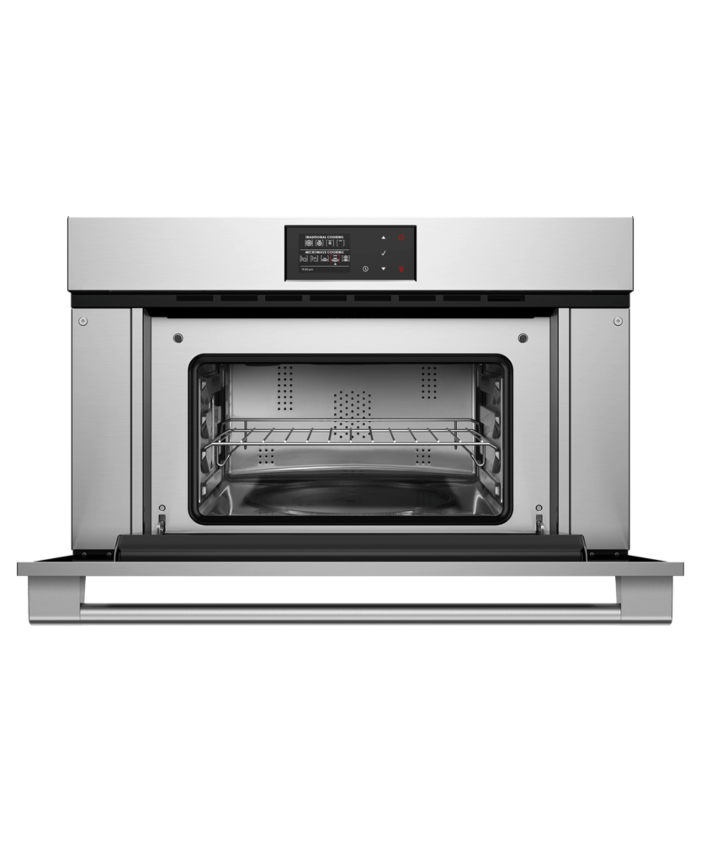 FISHER & PAYKEL OM30NPX1 30" Series 9 Professional Compact Convection-Speed Oven in Stainless Steel - OM30NPX1