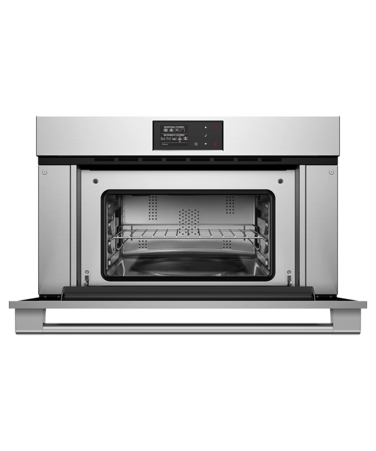 FISHER & PAYKEL OM30NPX1 30" Series 9 Professional Compact Convection-Speed Oven in Stainless Steel - OM30NPX1