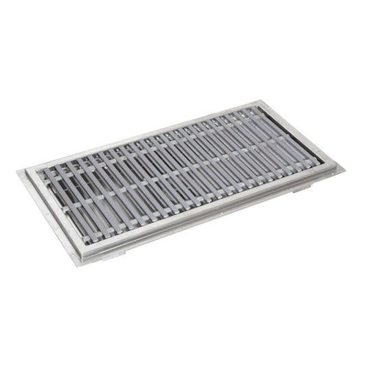 John Boos FTFG-1224 Floor Trough with Fiberglass Grating - JBFTFG1224