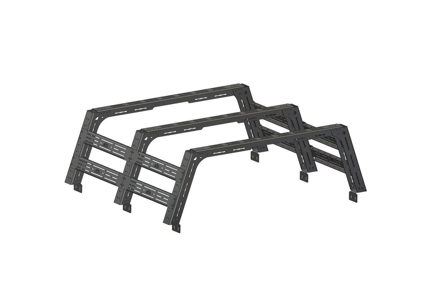 Backwoods Adventure Toyota Tundra Bed Rack - Full Height - BWTU3B-9745