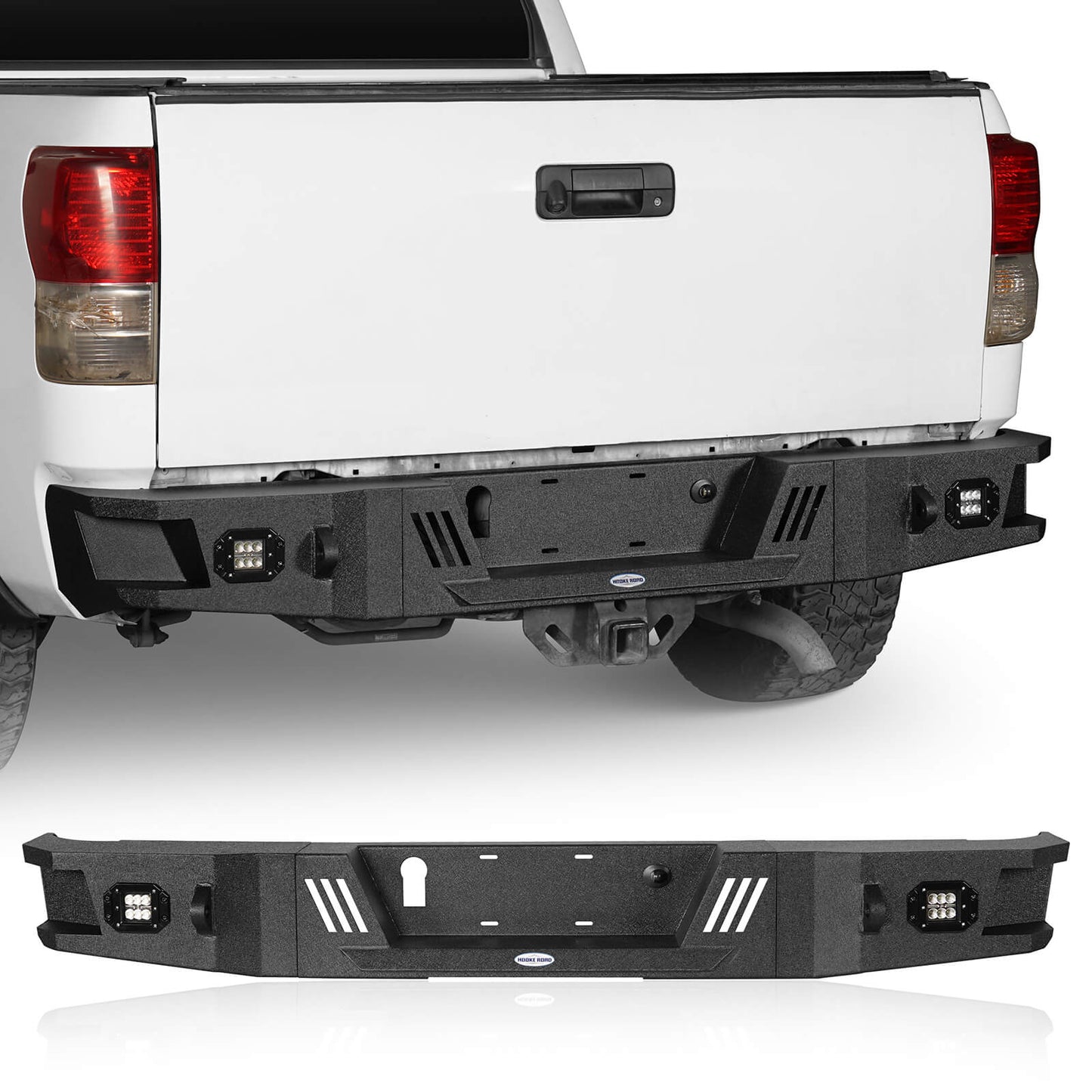 Hooke Road Full Width Bumper Rear Bumper(07-13 Toyota Tundra) - HE.5206