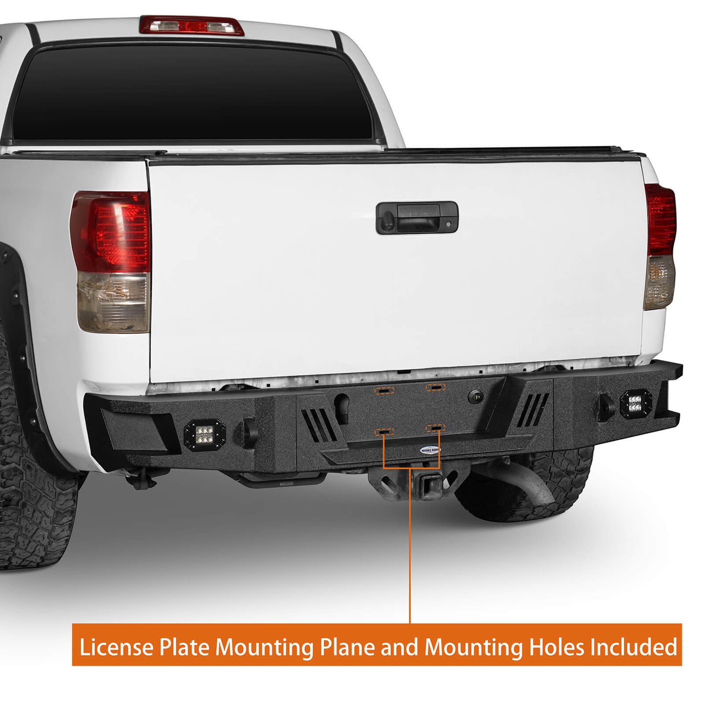 Hooke Road Full Width Bumper Rear Bumper(07-13 Toyota Tundra) - HE.5206