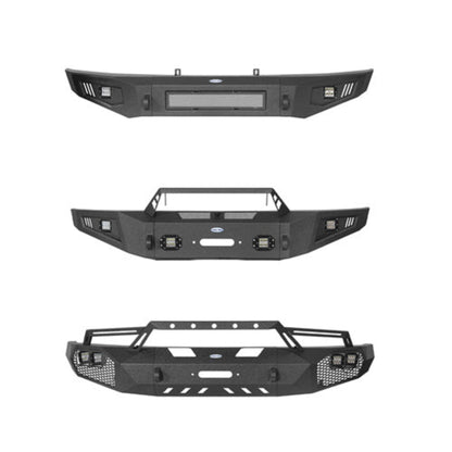 Hooke Road Full Width Front Bumper(09-14 Ford F-150, Excluding Raptor) - HE.8201&Z01