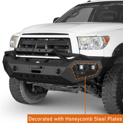 Hooke Road Full Width Front Bumper & Rear Bumper(07-13 Toyota Tundra) - HE.5200A&HE.5200B&HE.5206