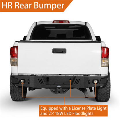 Hooke Road Full Width Front Bumper & Rear Bumper(07-13 Toyota Tundra) - HE.5200A&HE.5200B&HE.5206