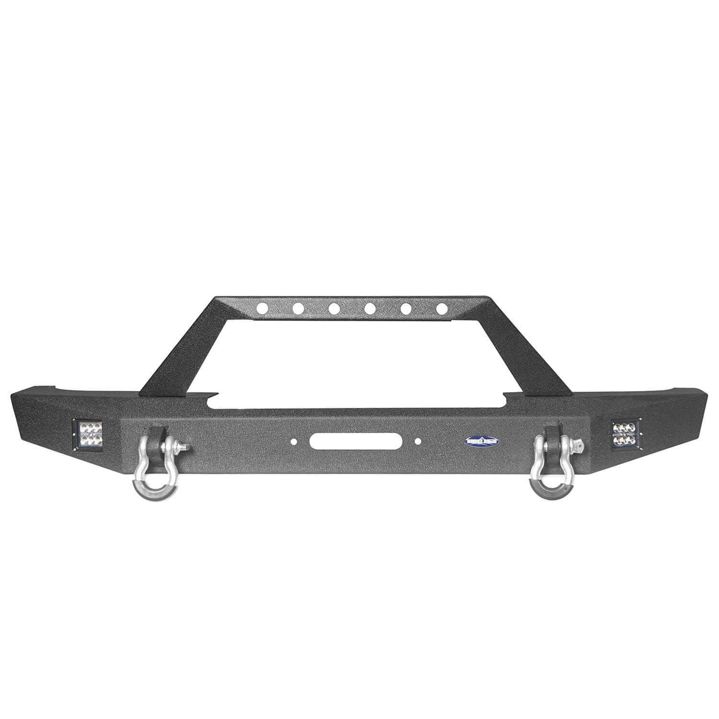Hooke Road Full Width Front & Rear Bumper Combo(84-01 Jeep Cherokee XJ) - HE.9012&HE.9013
