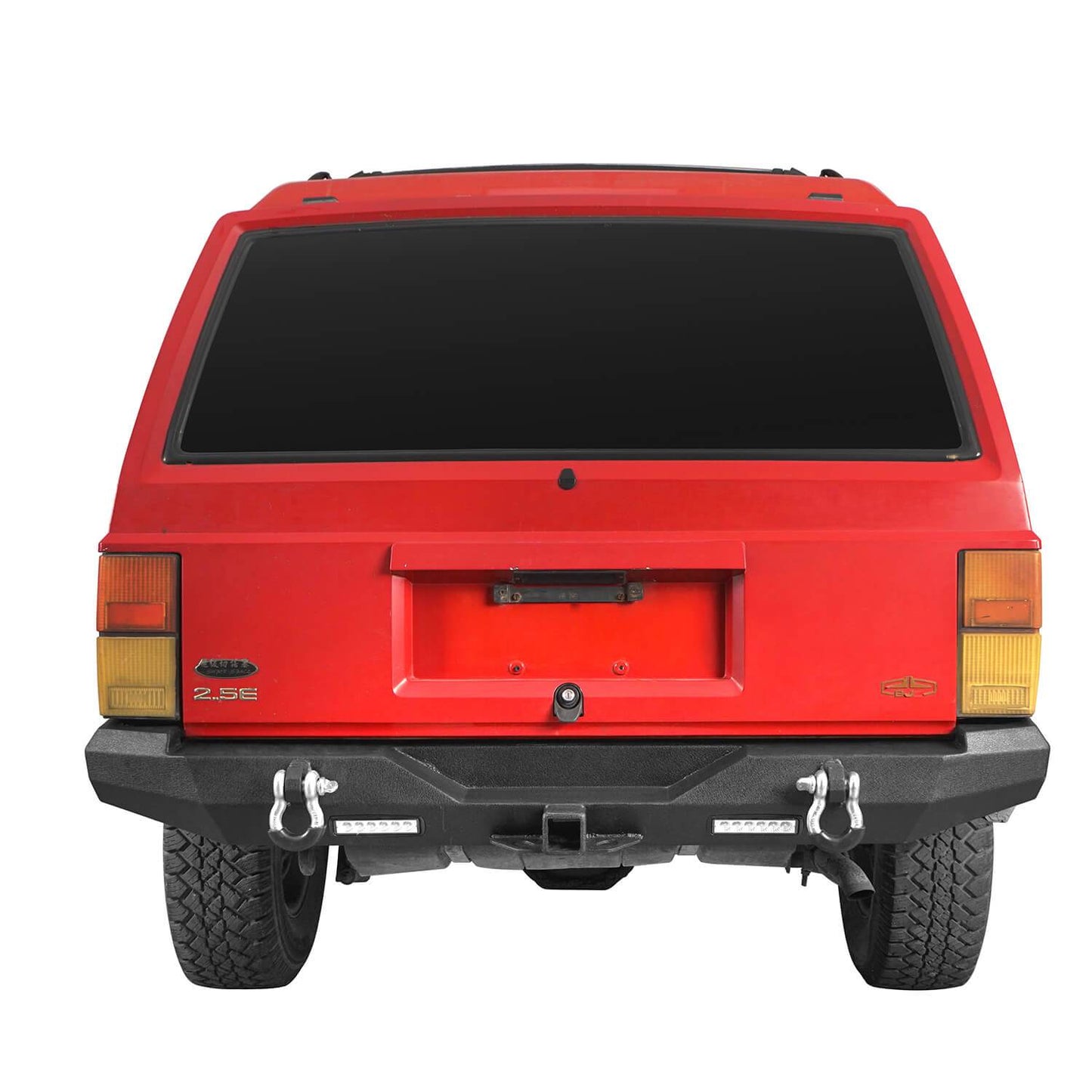 Hooke Road Full Width Front & Rear Bumper Combo(84-01 Jeep Cherokee XJ) - HE.9012&HE.9013