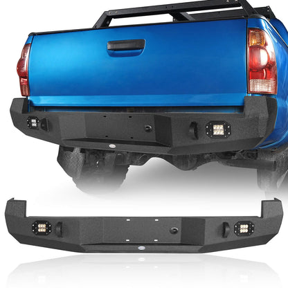Hooke Road Full Width Front Bumper & Rear Bumper(05-11 Toyota Tacoma Gen 2) - HE.4008+HE.4011