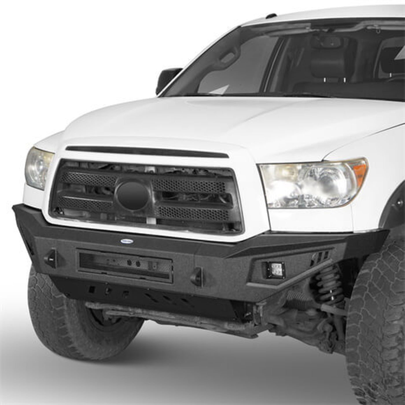 Hooke Road Full Width Front Bumper w/Skid Plate(07-13 Toyota Tundra) - HE.5204-1