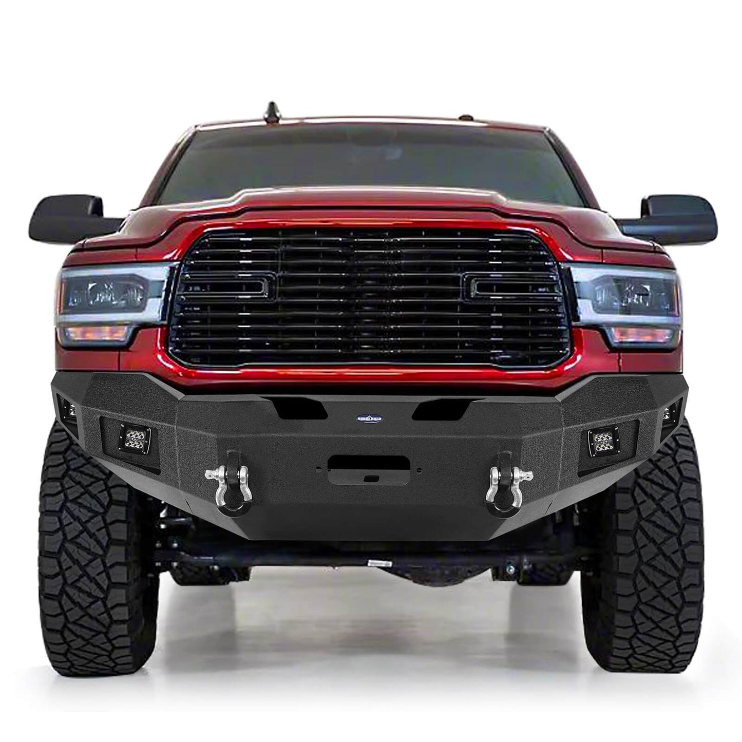 Hooke Road Front Bumper & Rear Bumper (19-24 Ram 2500 3500) - HE.6300AB&HE.6301