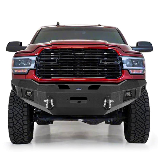 Hooke Road Front Bumper & Rear Bumper (19-24 Ram 2500 3500) - HE.6300AB&HE.6301