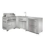 Thor Kitchen Outdoor Kitchen Package with Propane Gas Grill, AP-Outdoor-LP