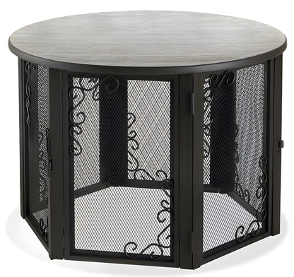 Richell Accent Table Pet Crate - RI-80011