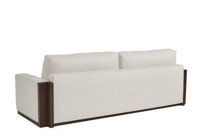 Modway Furniture Turner Sofa - Elegant Transitional Design in Rich Brown Finish for Timeless Living Room Comfort