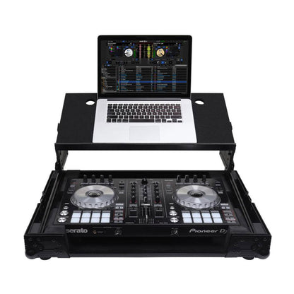 Odyssey Pioneer DDJ-SR / DDJ-SR2 Flight Case with Angle Glide Platform, Black - 188053