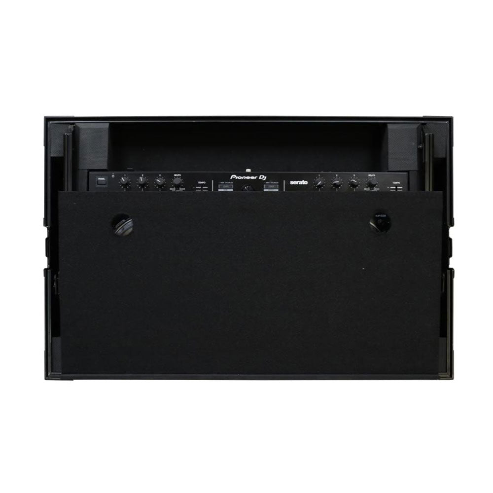Odyssey Pioneer DDJ-SR / DDJ-SR2 Flight Case with Angle Glide Platform, Black - 188053
