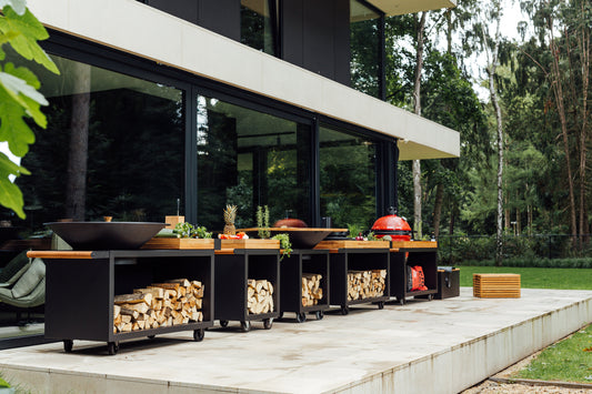 OFYR Island Black 100 PRO Teak Wood -  OIB-100-PRO-TW