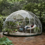 Garden Igloo Dome, PVC, 11'9"W, 7'2"H - Outdoor Dining, Play Area for Children, Stylish Conservatory, Greenhouse, Gazebo GI001