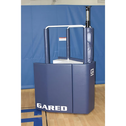 Gared GoCourt One-Court Portable Volleyball Net System w/ Ref Stand - 8500