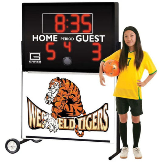 Gared Sports Alphatec 78” x 52” Portable Scoreboard  - GS-MS3