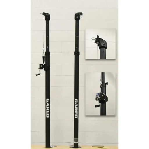 Gared Sports Carbon Flare 3” Telescopic One-Court Volleyball System 5300