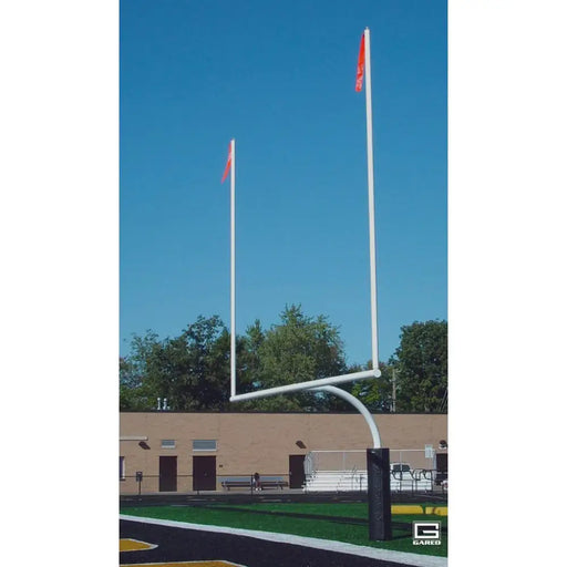 Gared Sports Redzone High School 4-1/2" O.D. Football Goalposts Pair