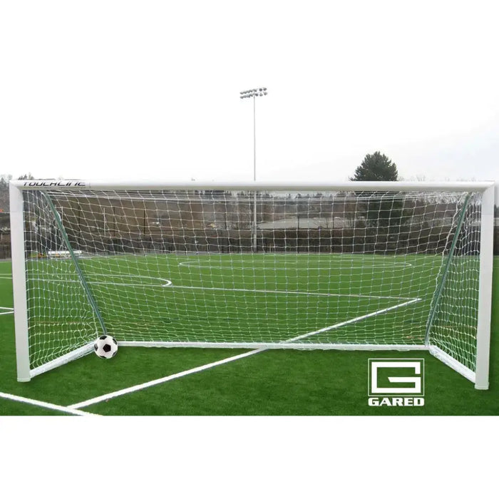 Gared Sports Touchline Striker Portable Soccer Goal, Square-Frame, Includes Net