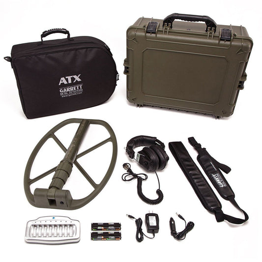 Garrett ATX Deepseeker Package with 20" 50 cm Deepseeker and 11"x13" Mono closed searchcoil - 1140840