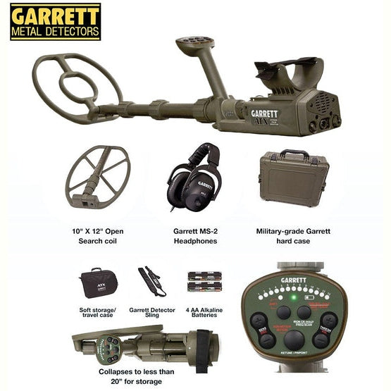 Garrett ATX Deepseeker Package, 20" Deepseeker, 10" X 12" Open DD Search coil - 1140820