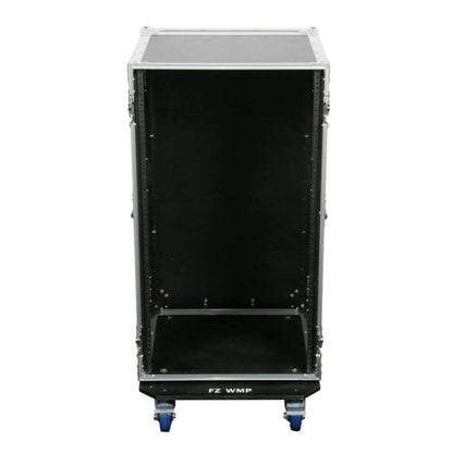Odyssey FZAR20W Heavy Duty Portable Flight Zone 20 Space Amp Rack With Wheels - Odyssey Case