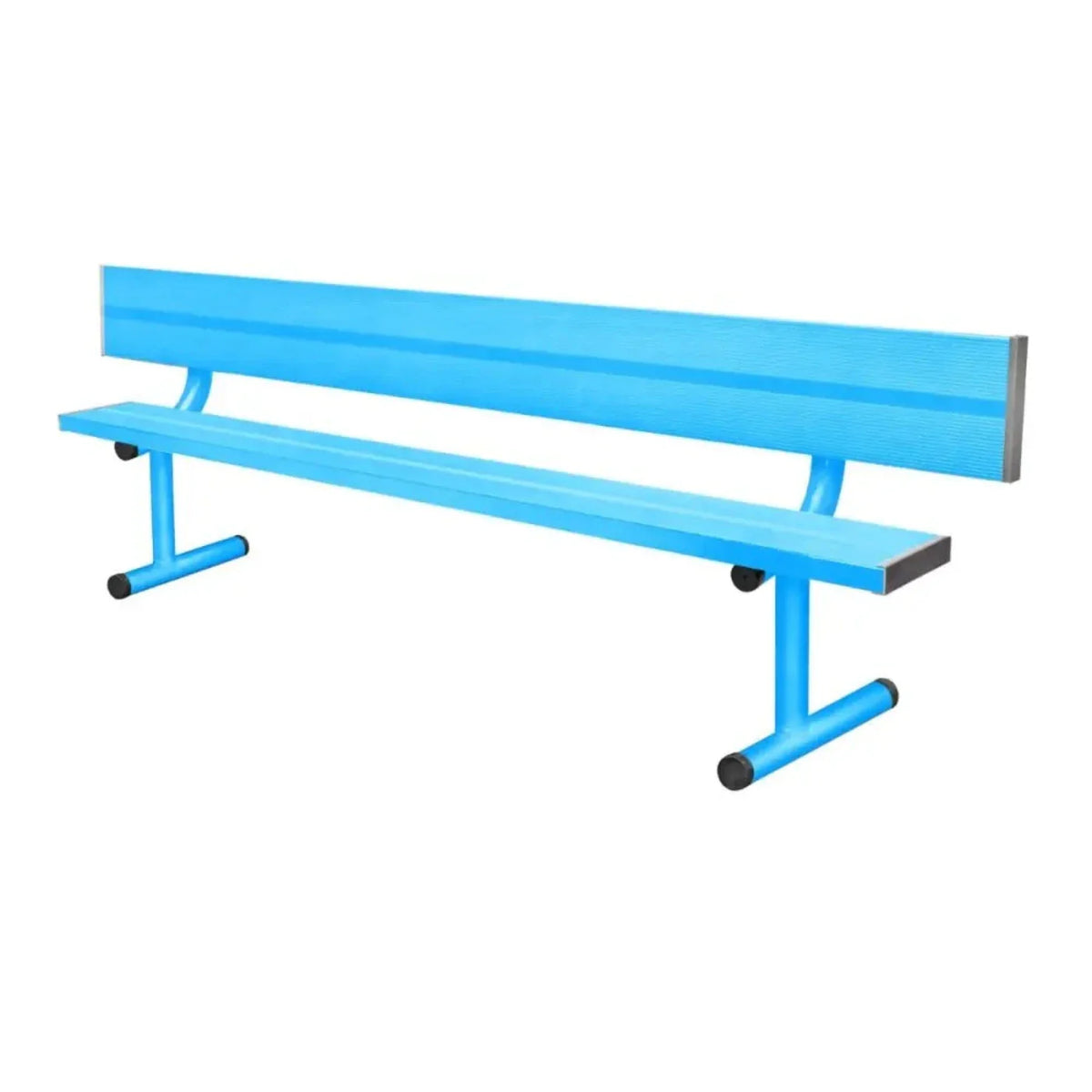 Gill Portable Aluminium Bench with Back - 73081C01