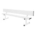 Gill Portable Aluminium Bench with Back - 73081C01