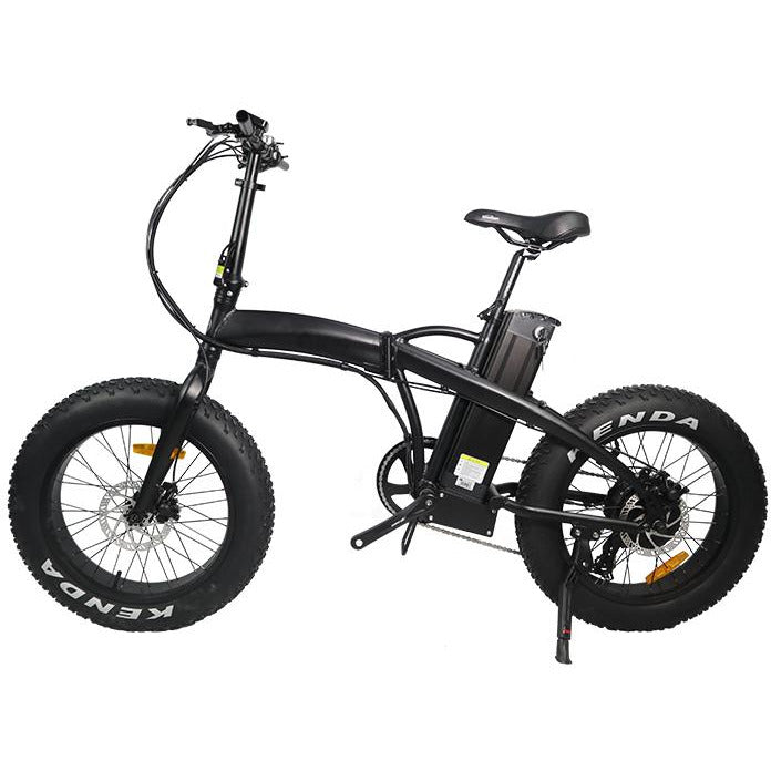 GlareWheel EB-RE 48V/13Ah 500W Folding Fat Tire Electric Bike GWEB-RE