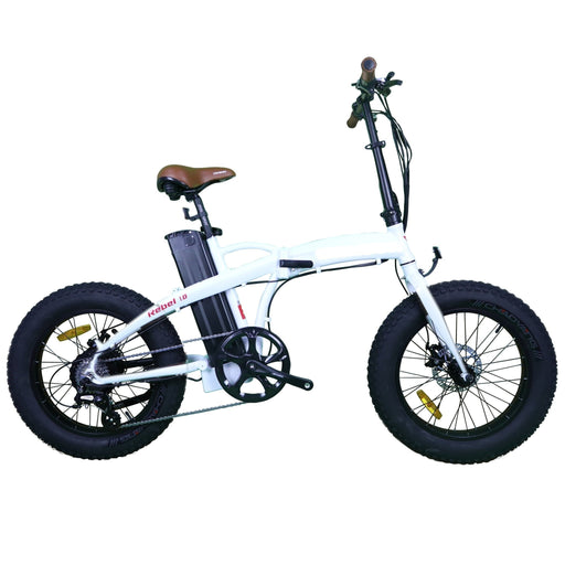 GlareWheel EB-RE 48V/13Ah 500W Folding Fat Tire Electric Bike GWEB-RE